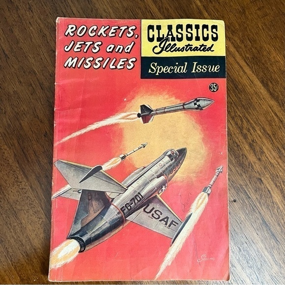 1960 ROCKETS JETS AND MISSILES COMICS CLASSICS
ILLUSTRATRATED - Picture 2 of 16